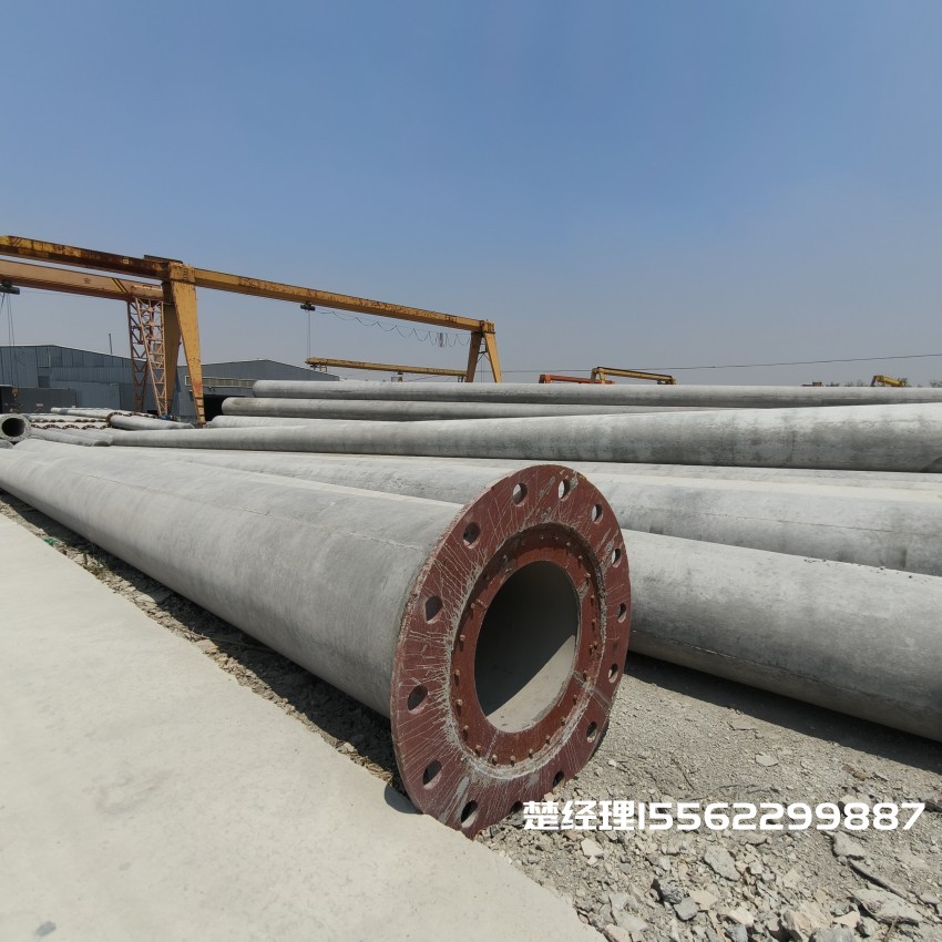 长阳12米无拉线电杆